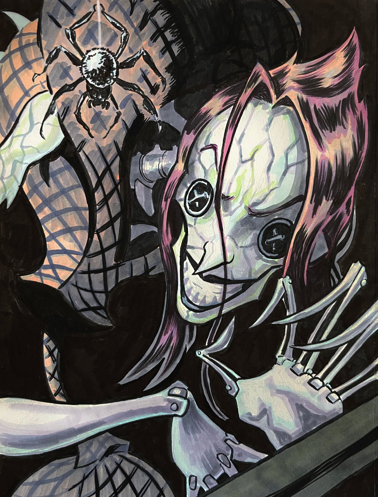 Other Mother – 9×12 Original Fan Art Sketch