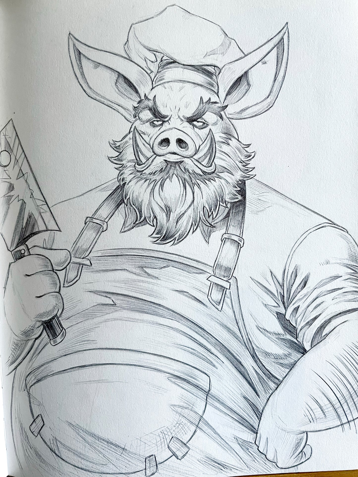 Piggly Wiggly – 8.5x11 Original Sketch