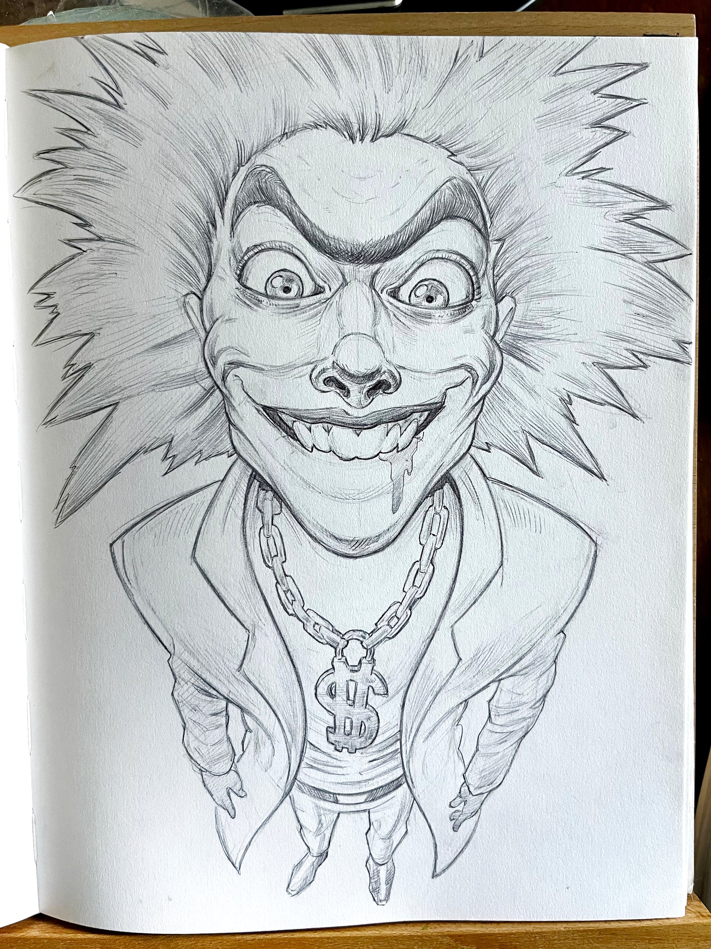 Rick – 8.5x11 Original Sketch