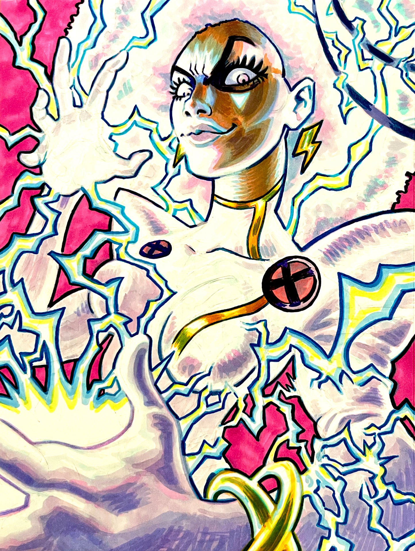 Storm – 9×12 Original Fan Art Sketch