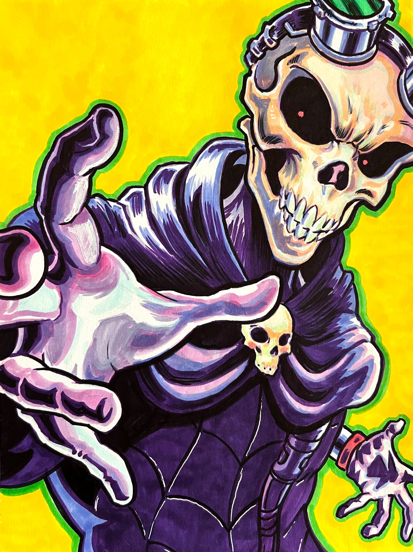 Doc Nocturnal – 9×12 Original Sketch