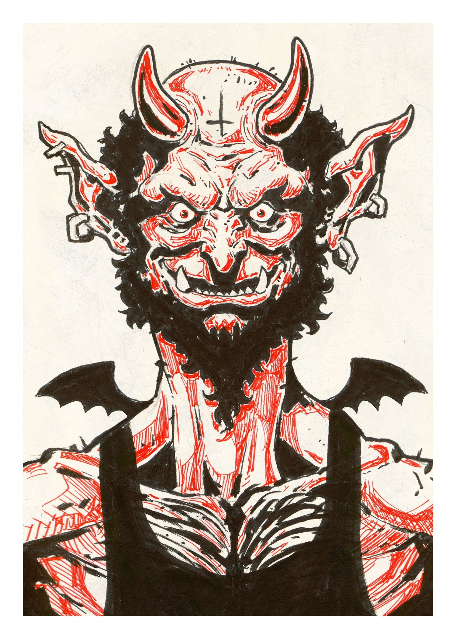 Traditional Drawing Prints – Sad Joke