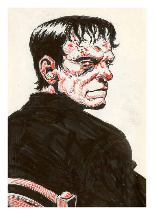 "Frankenstein" 5x7 Print