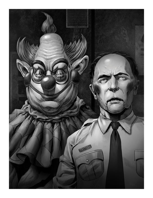 "Jumbo and Officer Mooney" 8.5x11 Print