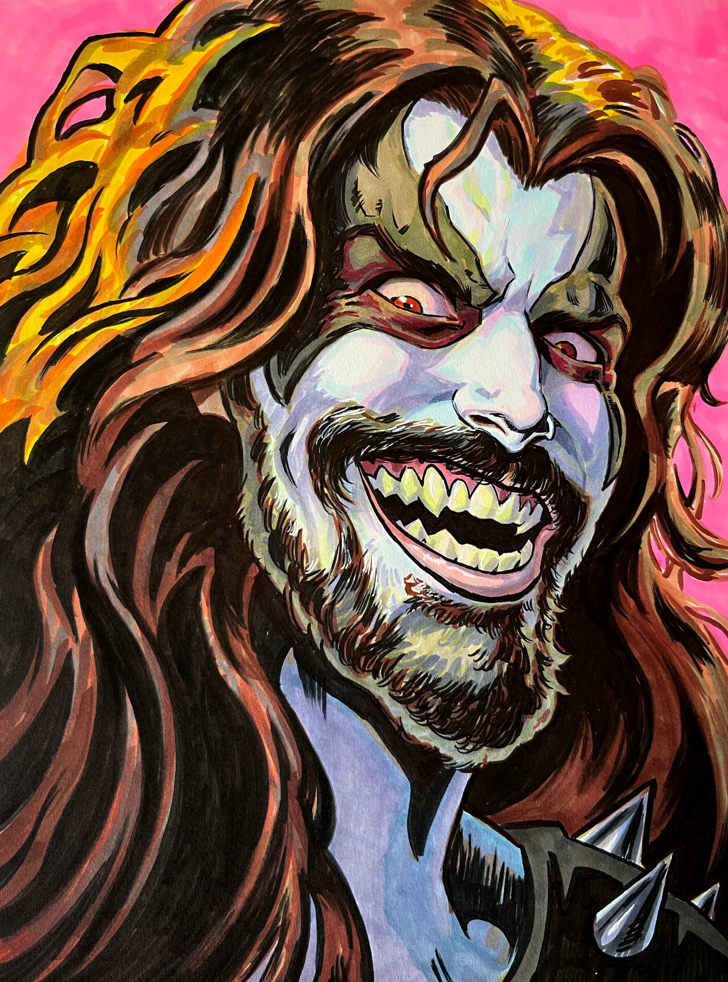 Lobo– 9×12 Original Fan Art Sketch