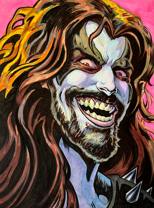 Lobo– 9×12 Original Sketch