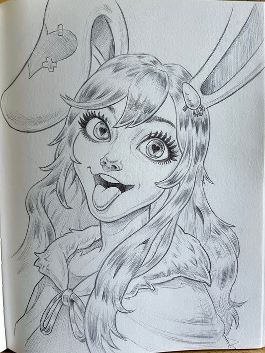 Lyla – 8.5x11 Original Sketch