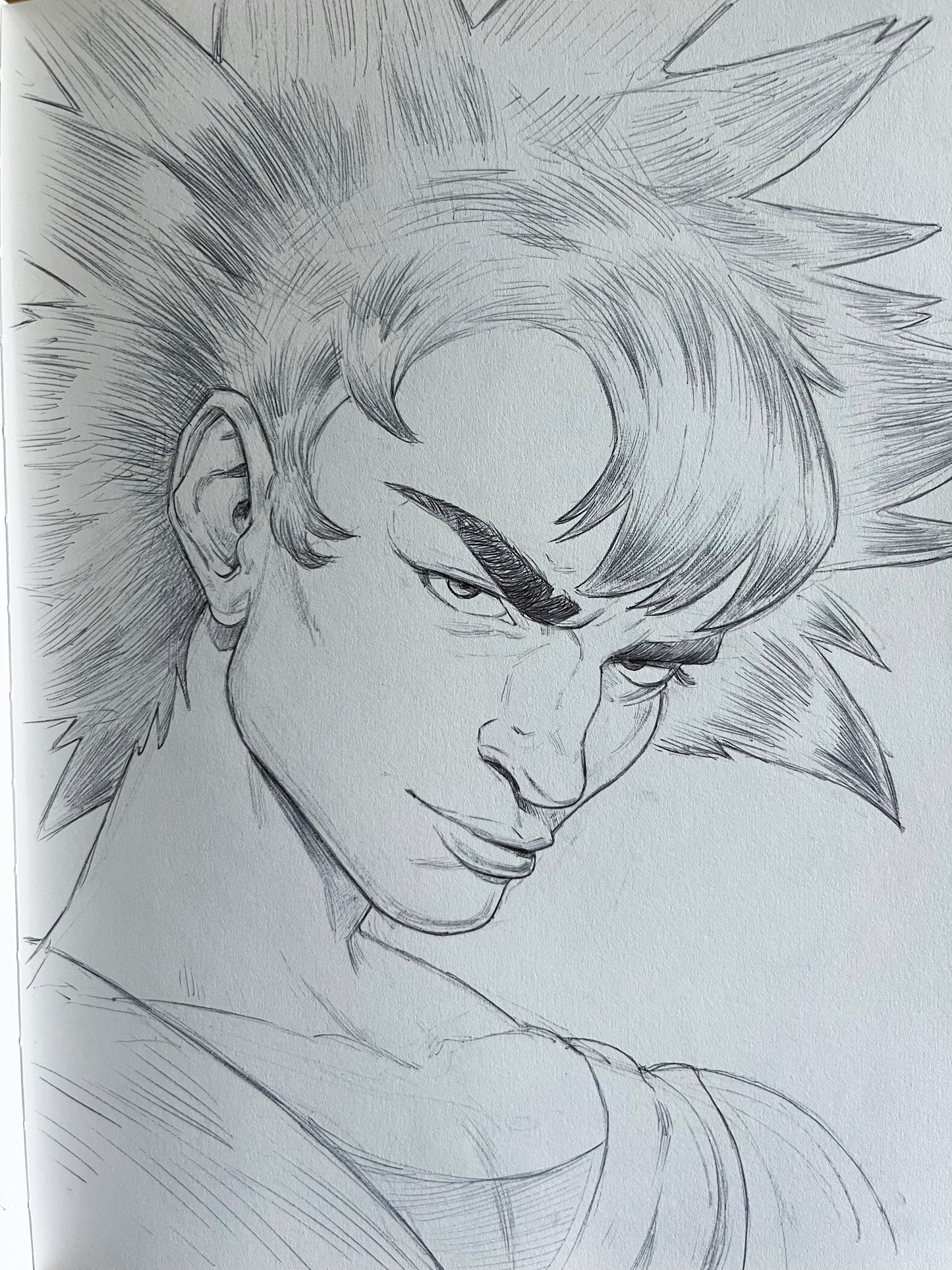 Sigma Goku – 8.5x11 Original Sketch