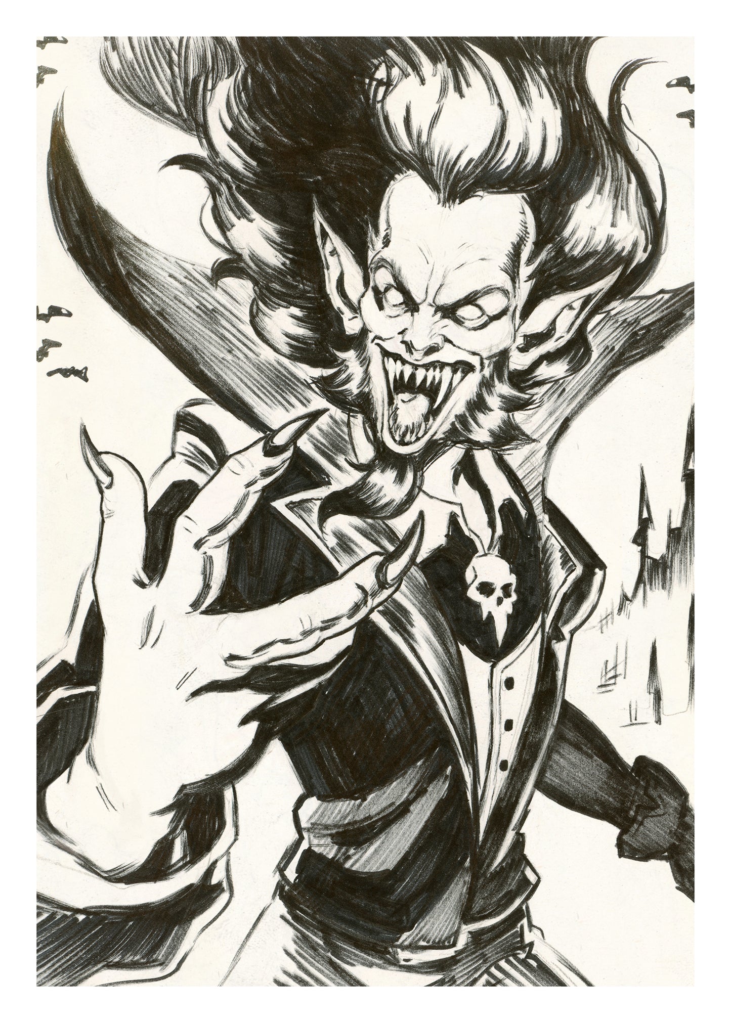 "Vampire" 5x7 Print