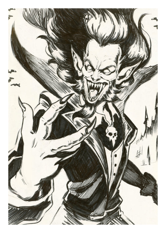 "Vampire" 5x7 Print