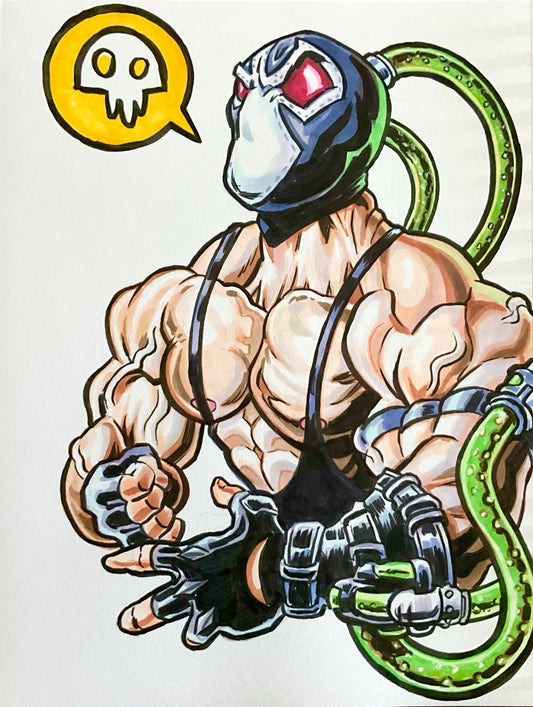 Bane – 9×12 Original Sketch