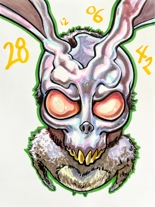 Frank the Rabbit– 9×12 Original Sketch