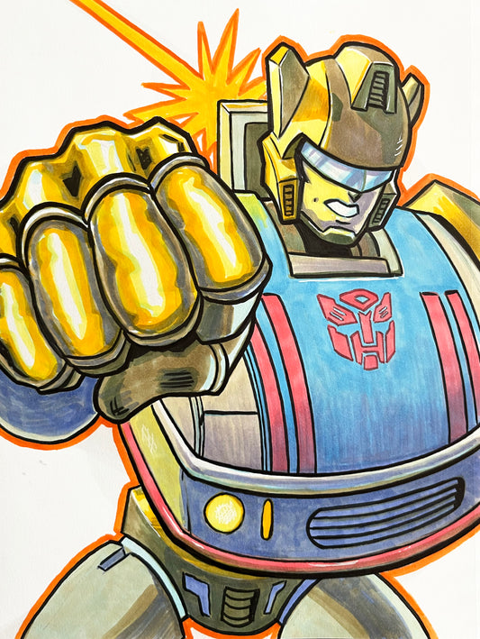 Jazz – 9×12 Original Sketch