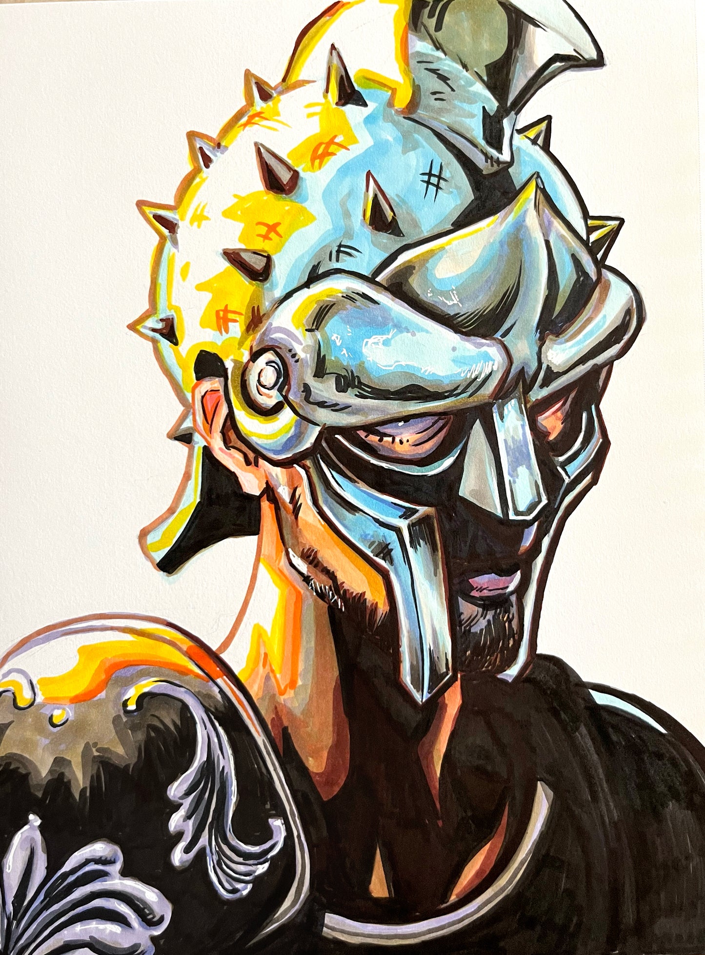 Maximus– 9×12 Original Fan Art Sketch