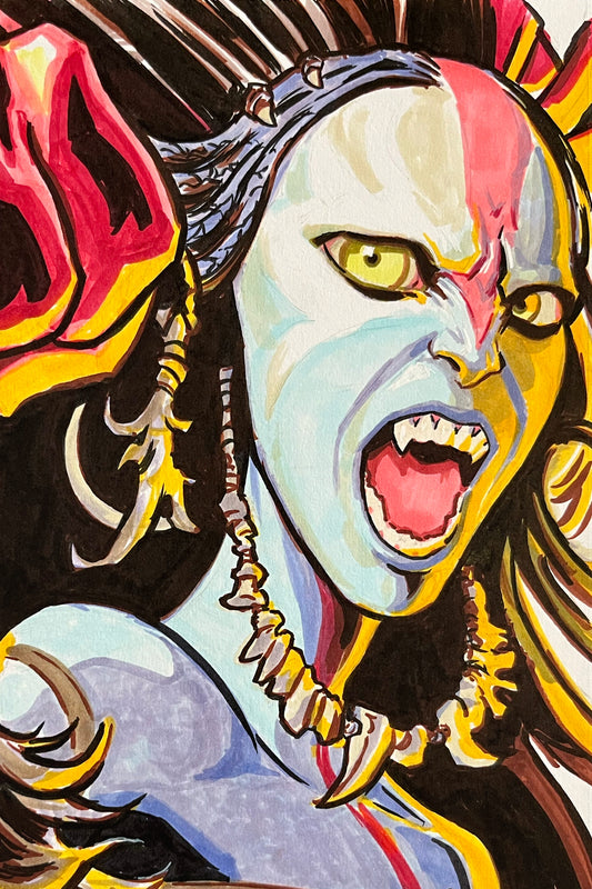 Varang– 9×12 Original Fan Art Sketch